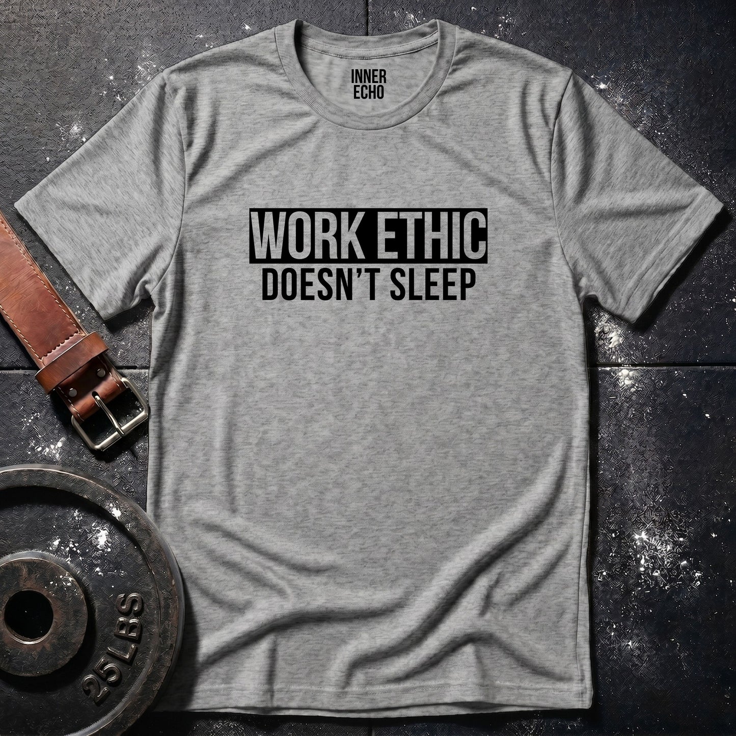 WORK ETHIC Stripe — Tee