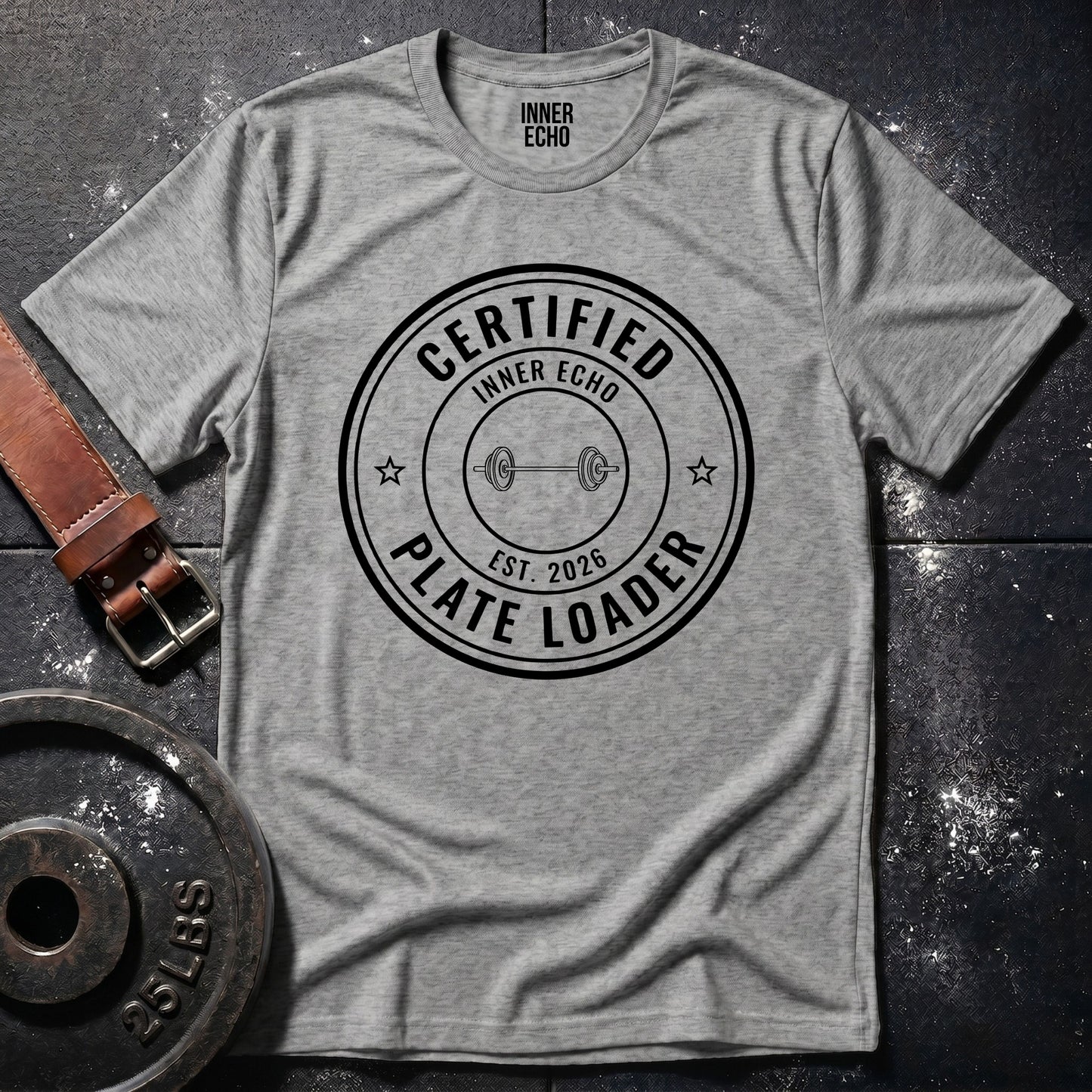 CERTIFIED PLATE LOADER — Tee