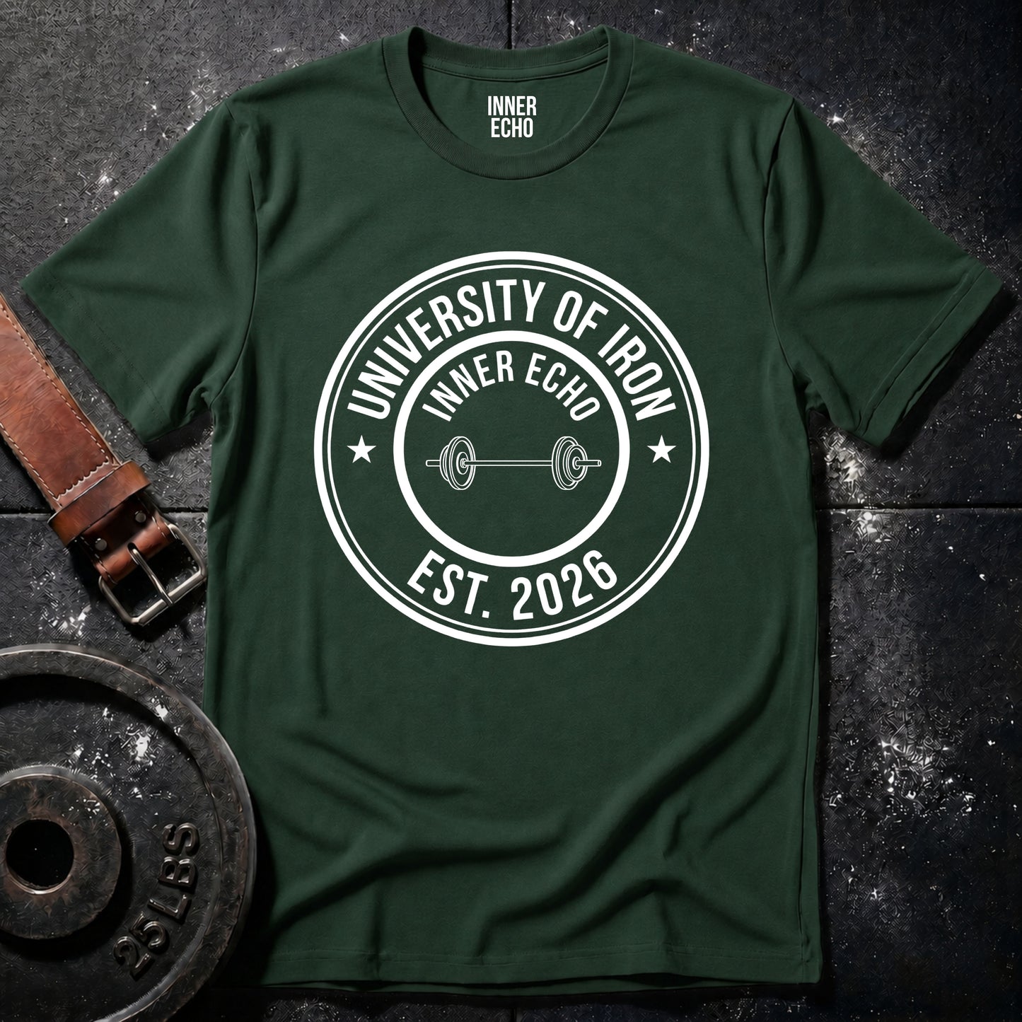 UNIVERSITY OF IRON — Tee