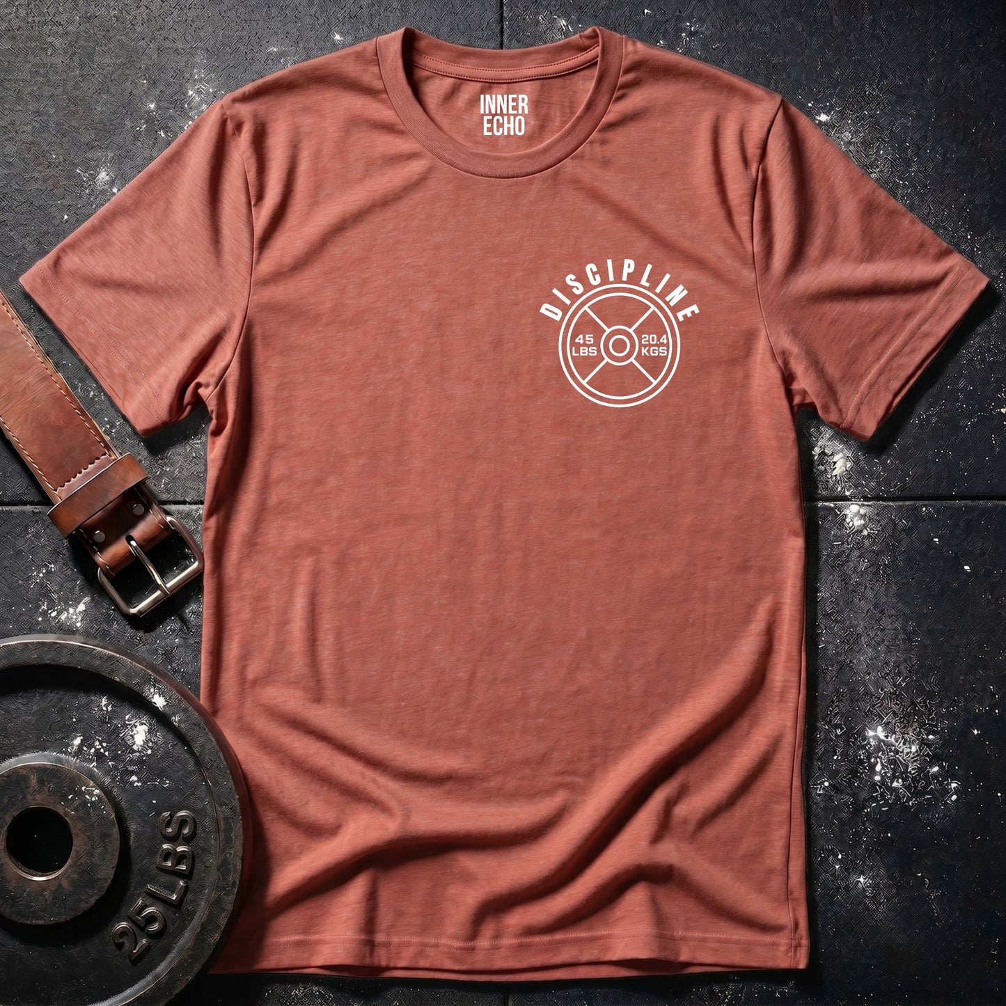 DISCIPLINE POCKET PLATE — T-Shirt
