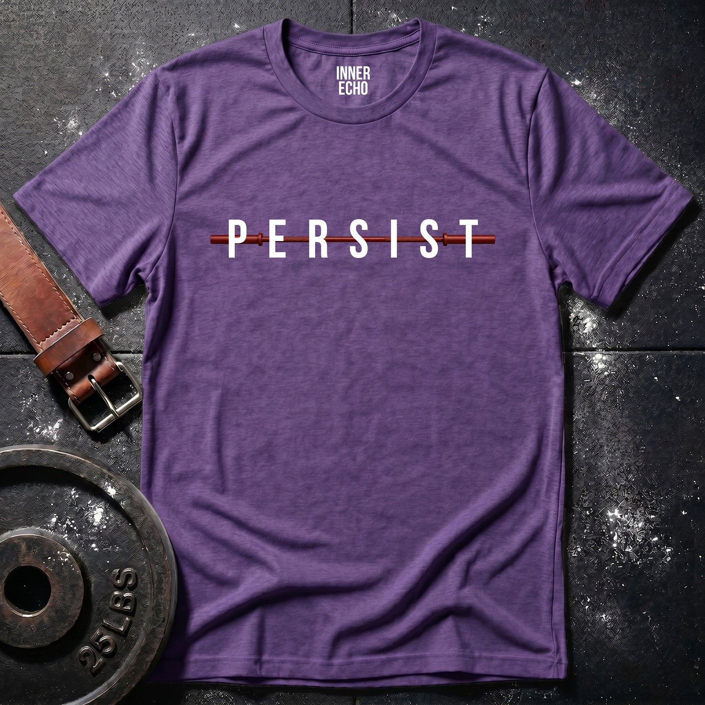 PERSIST Barbell — T-Shirt