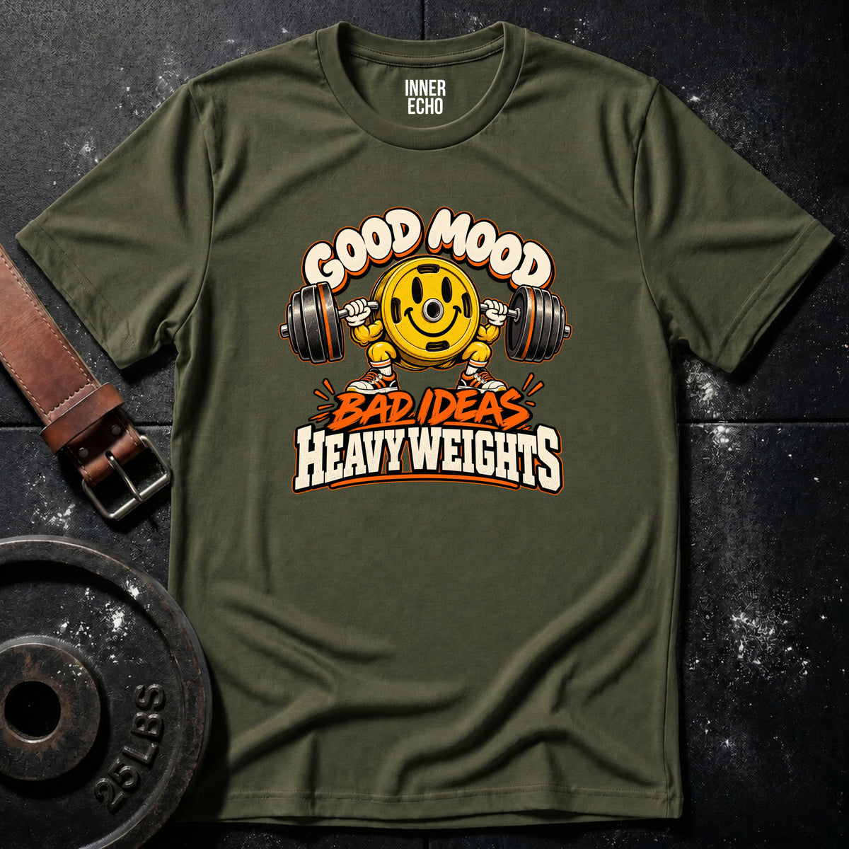 GOOD MOOD BAD IDEAS — T-Shirt