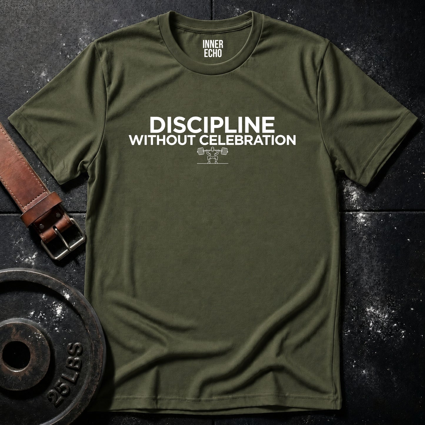 DISCIPLINE WITHOUT CELEBRATION — Tee
