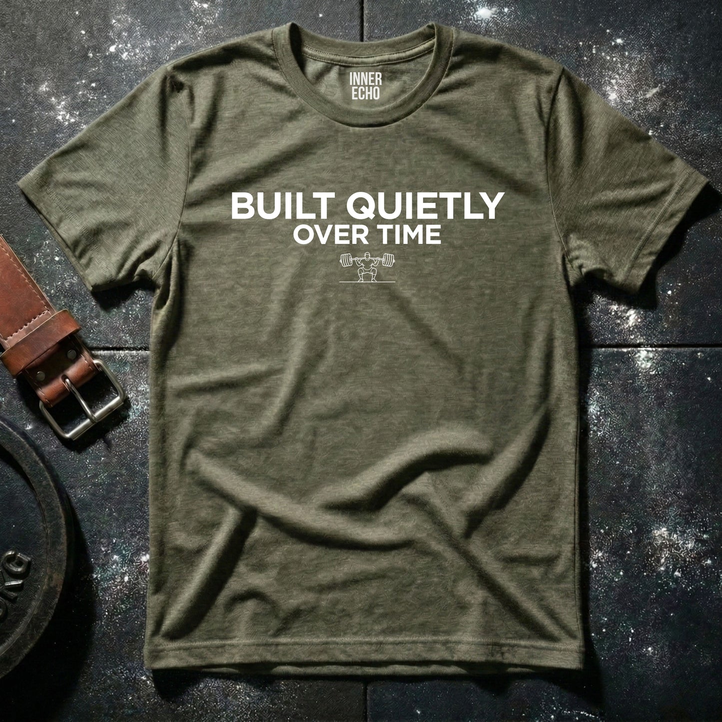 BUILT QUIETLY — T-Shirt