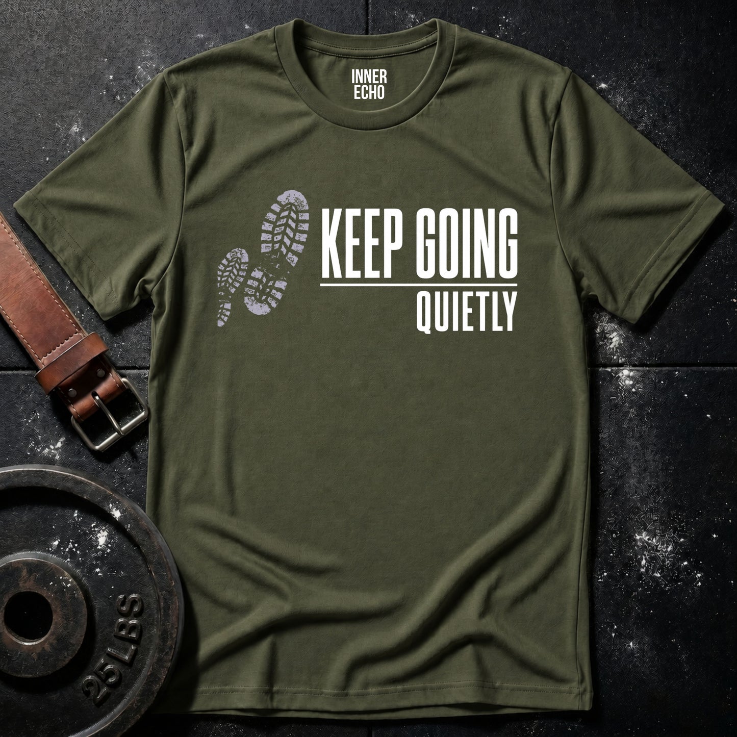 KEEP GOING QUIETLY — Tee