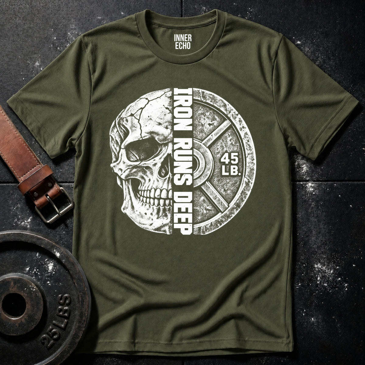 IRON RUNS DEEP — T-Shirt