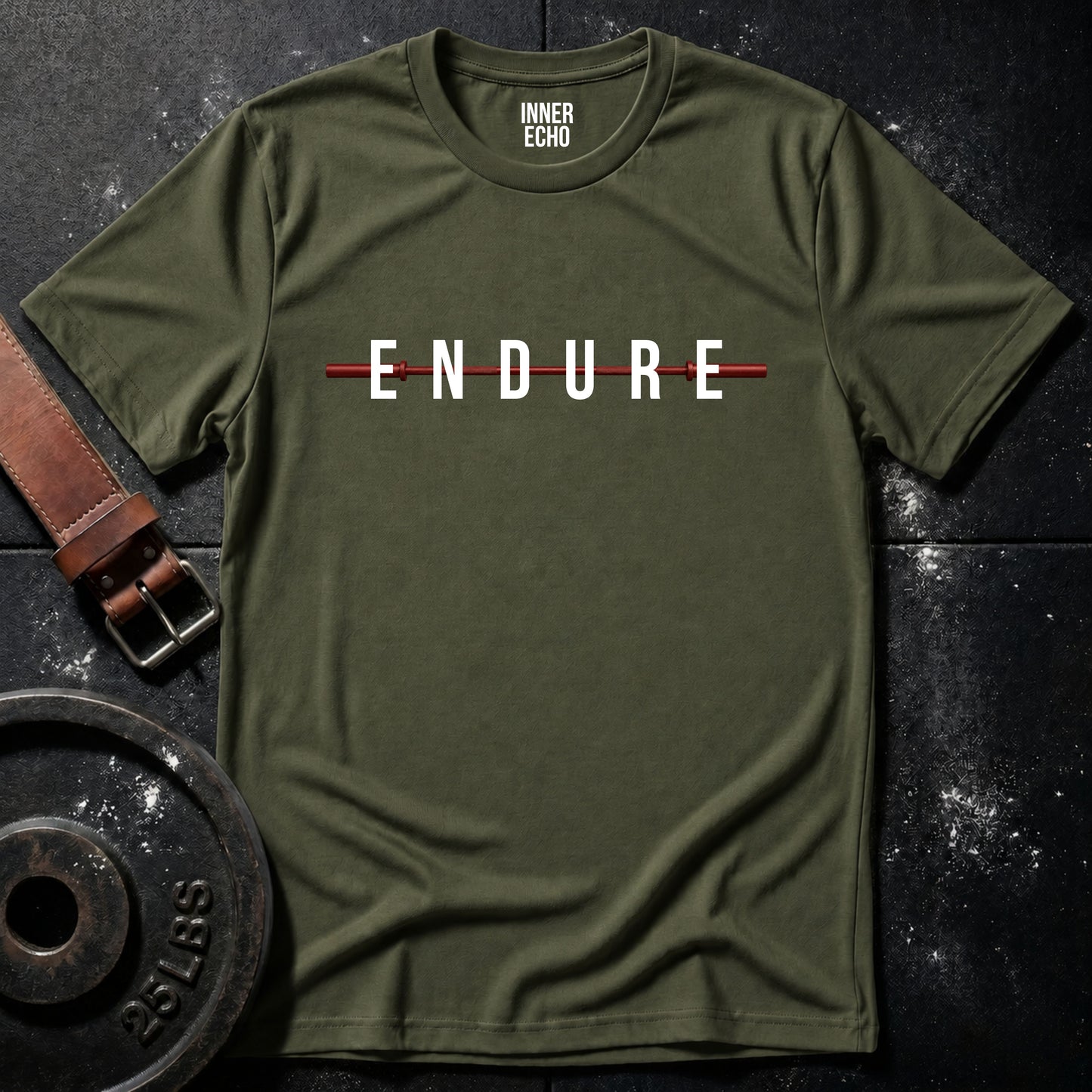 ENDURE Barbell — T-Shirt
