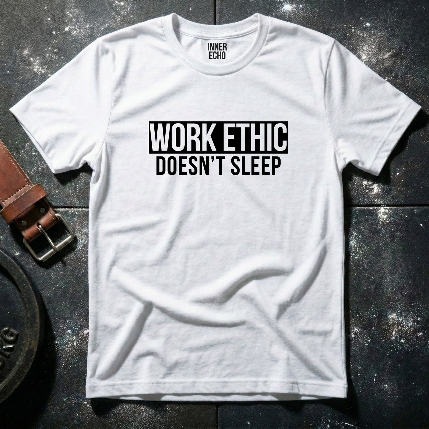 WORK ETHIC Stripe — T-Shirt