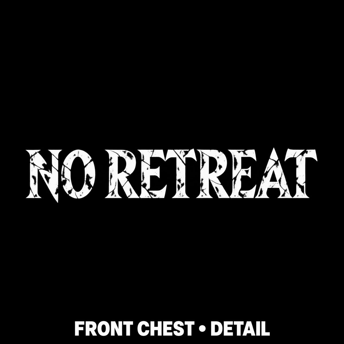 NO RETREAT Premium — T-Shirt