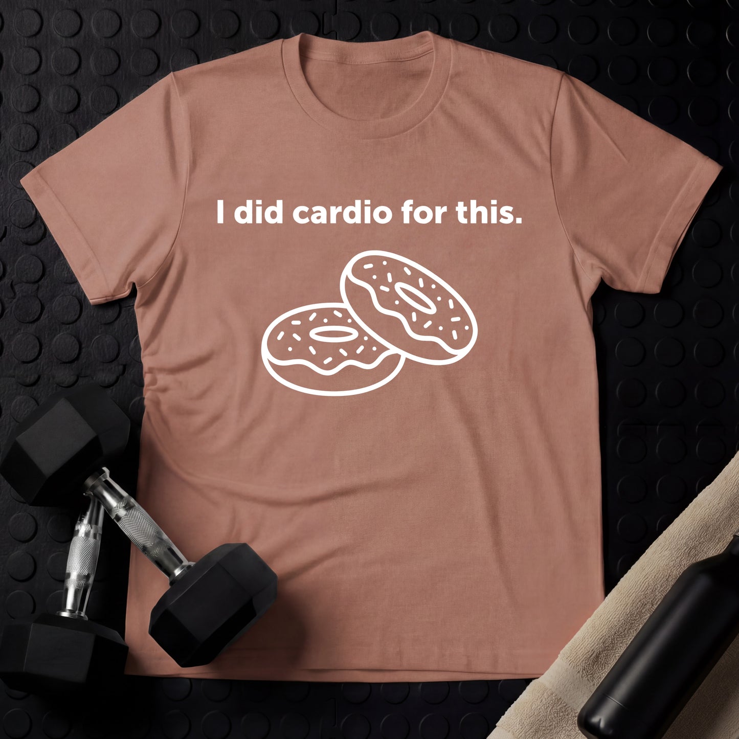 I did cardio for this - Gym Line Art T-Shirt