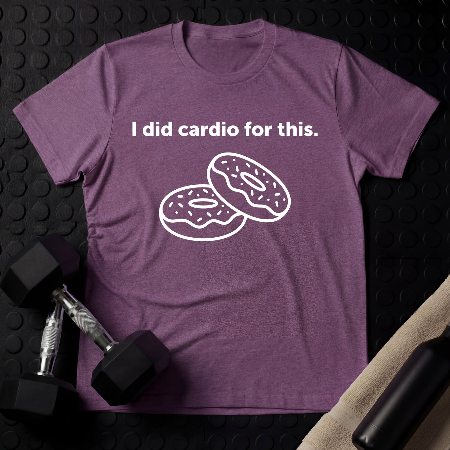 I did cardio for this - Gym Line Art T-Shirt