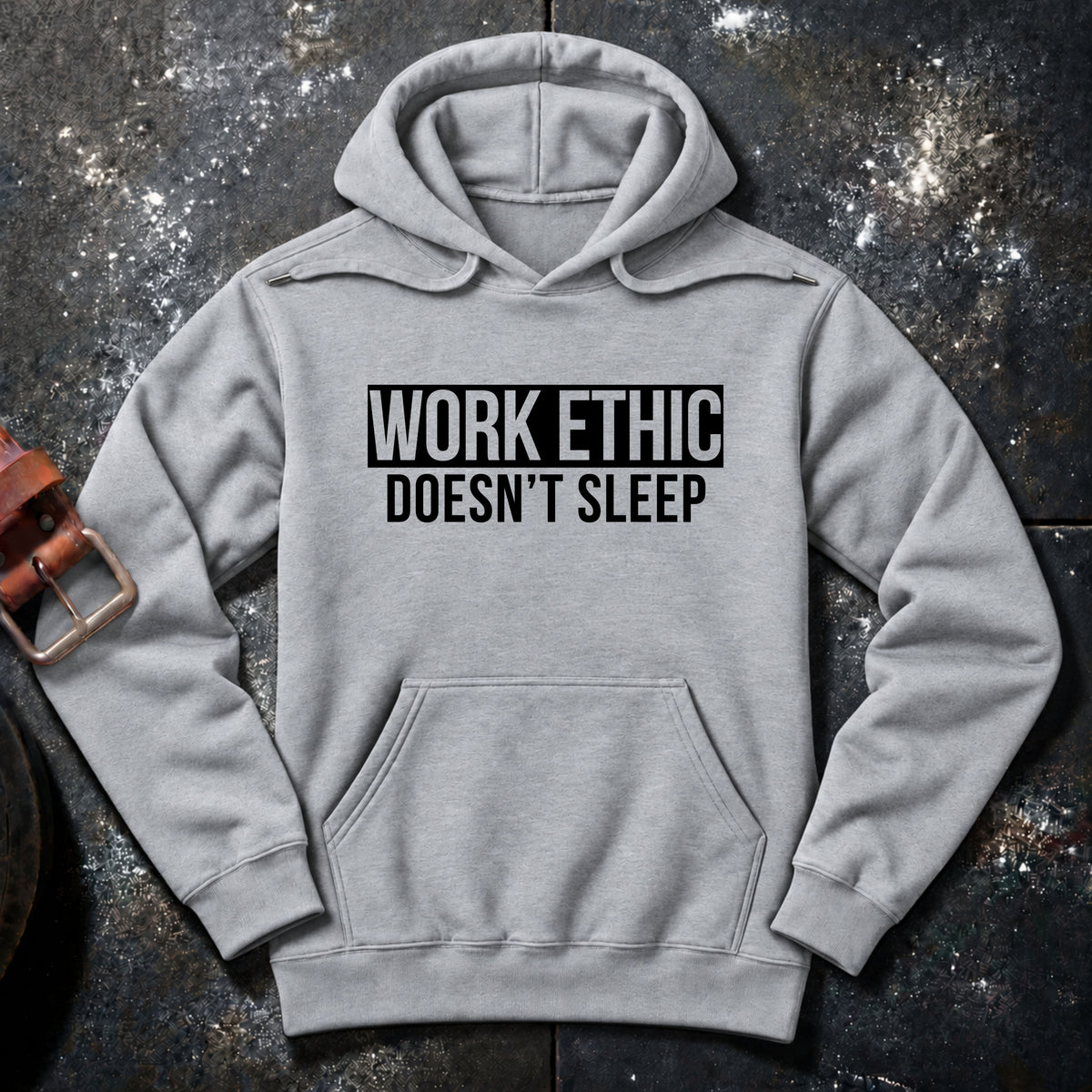 WORK ETHIC Stripe — Hoodie