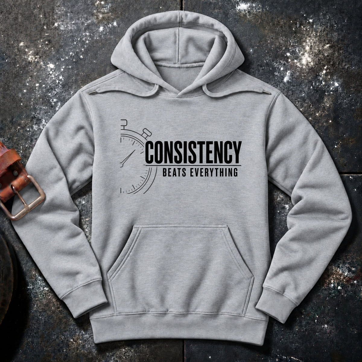 CONSISTENCY Stopwatch — Hoodie