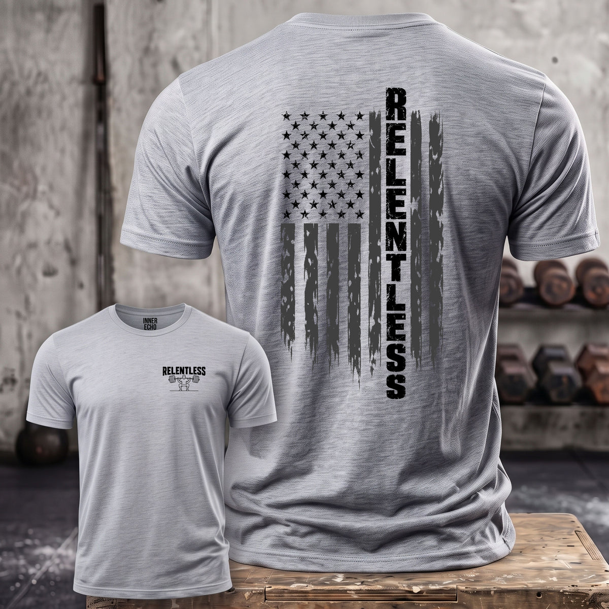 RELENTLESS FLAG — T-Shirt