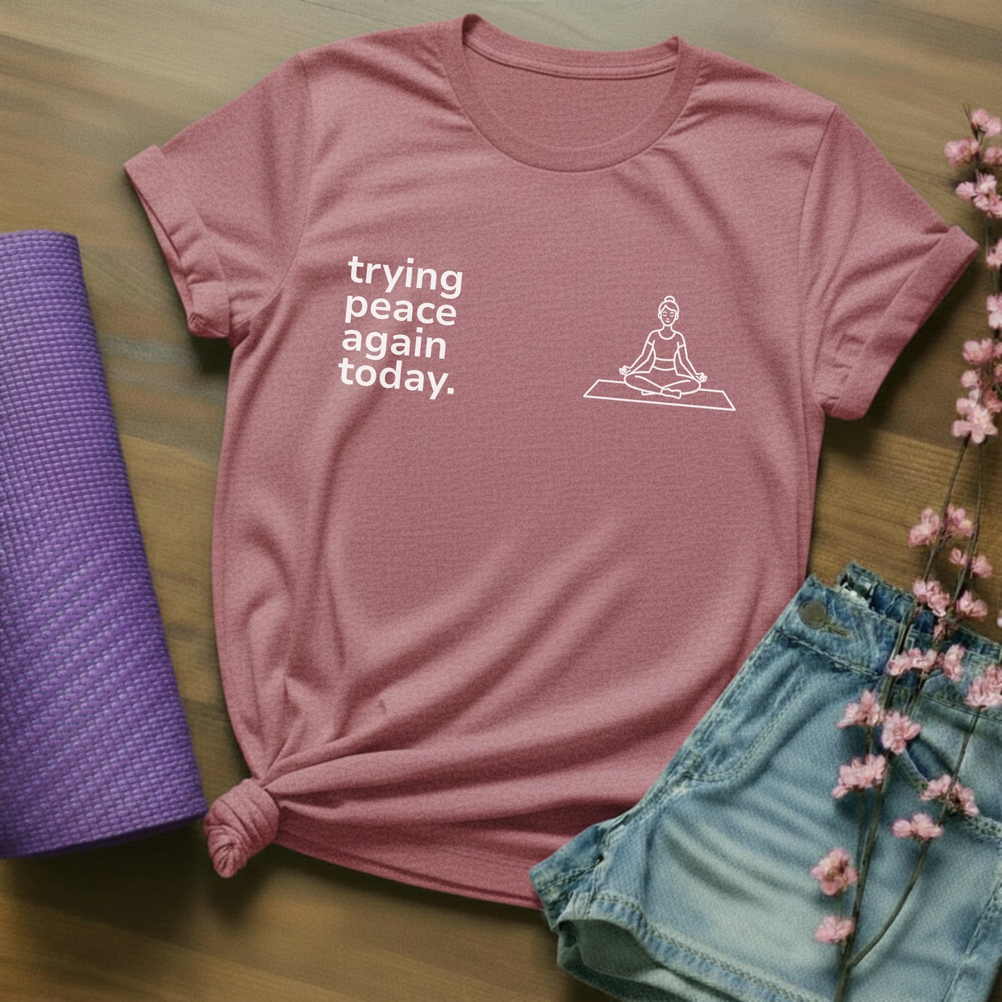 trying peace again today. - block - solo