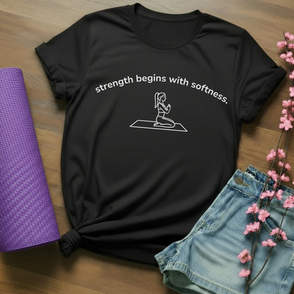 strength begins with softness. - arch