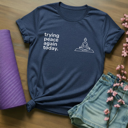 trying peace again today. - block - solo