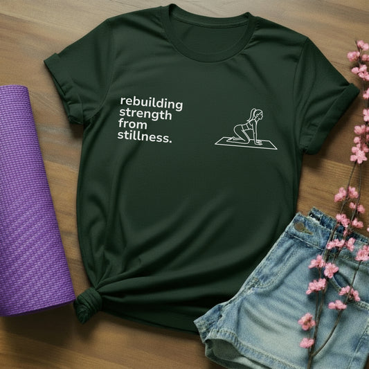 rebuilding strength from stillness. - block