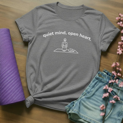 quiet mind, open heart. - arch - cat