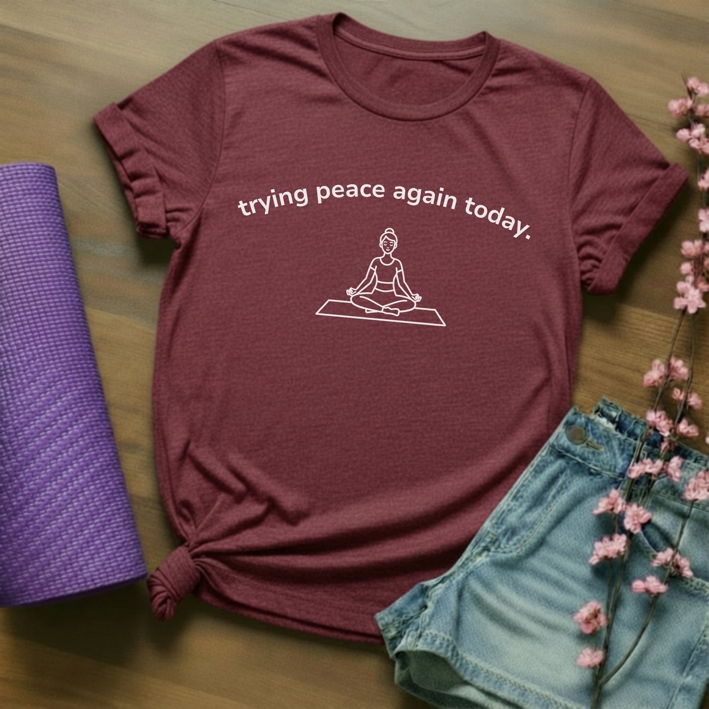 trying peace again today. - arch - solo