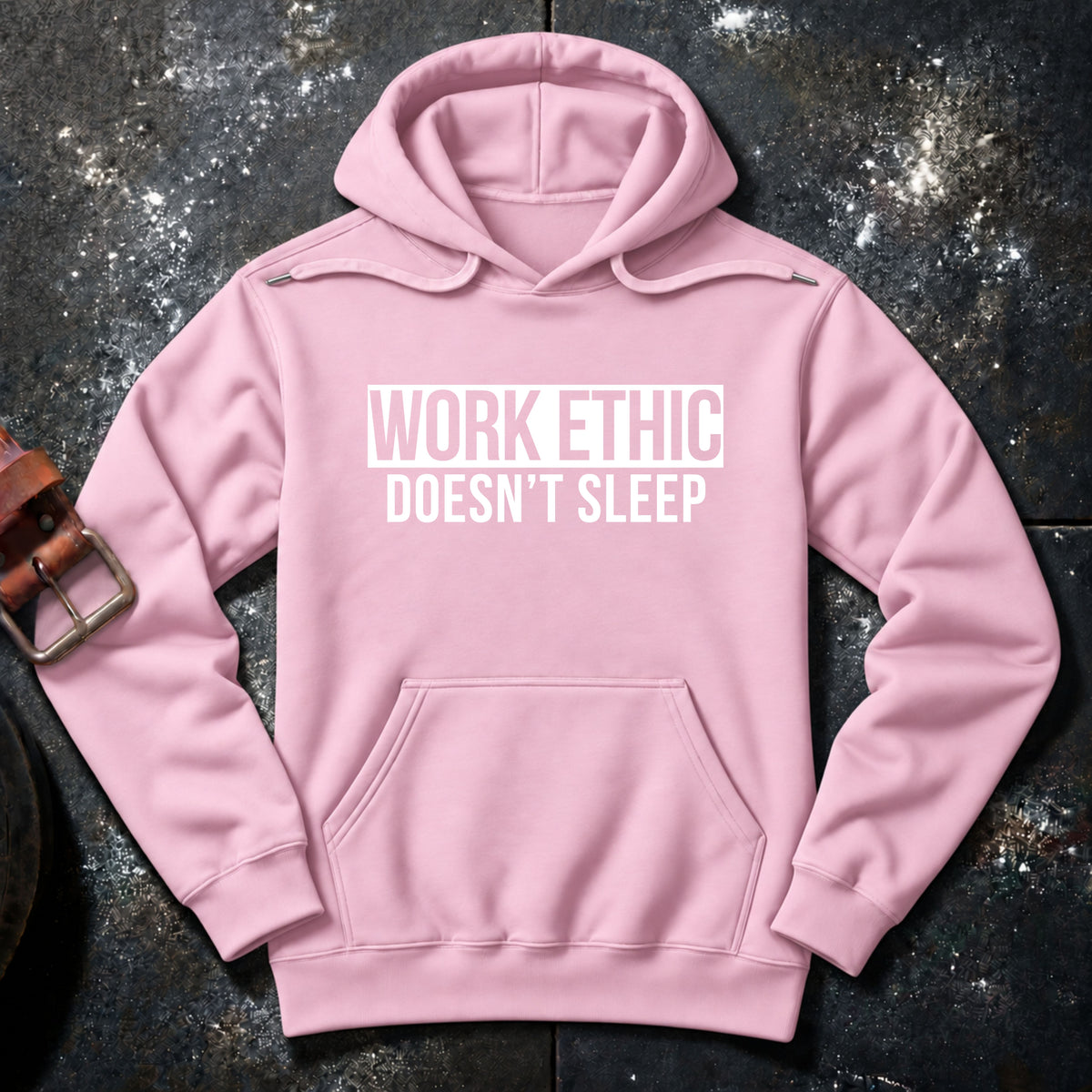 WORK ETHIC Stripe — Hoodie