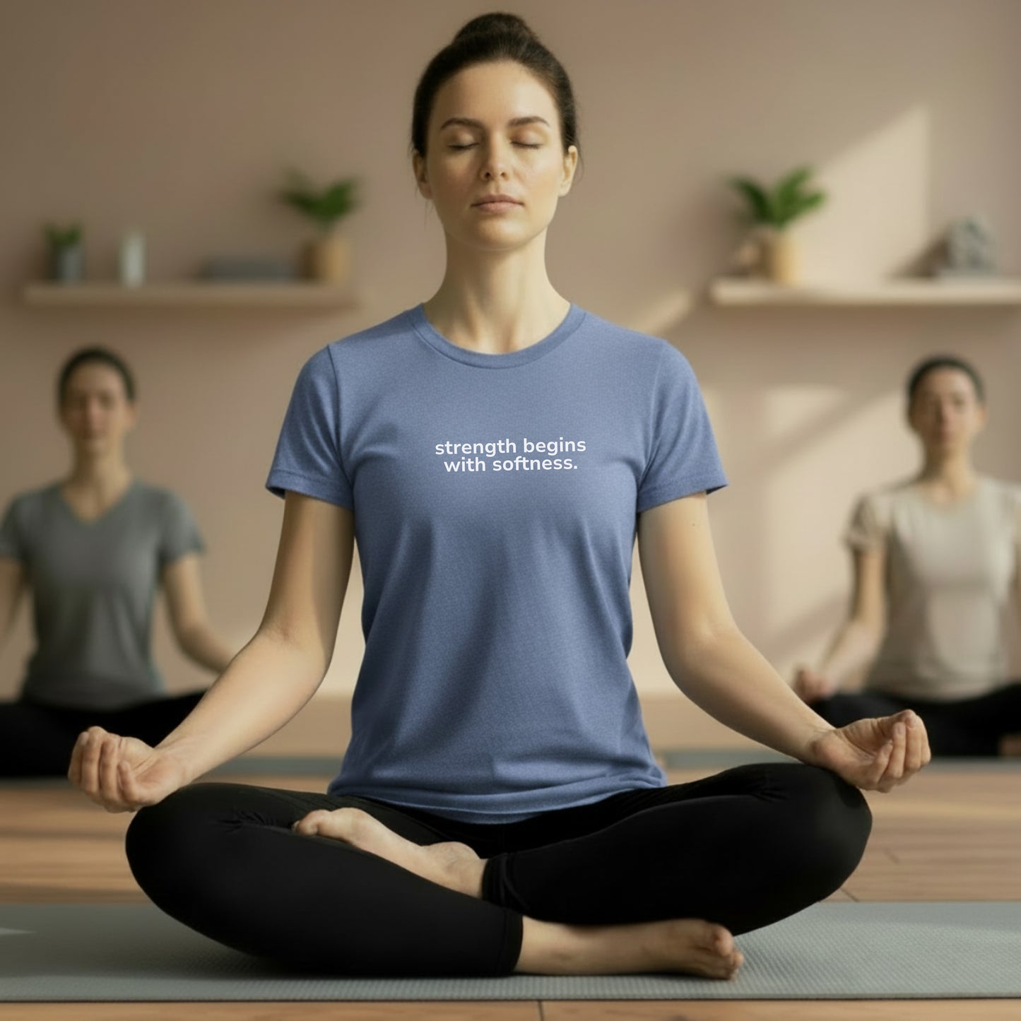 strength begins with softness. - minimal