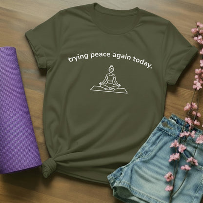 trying peace again today. - arch - solo