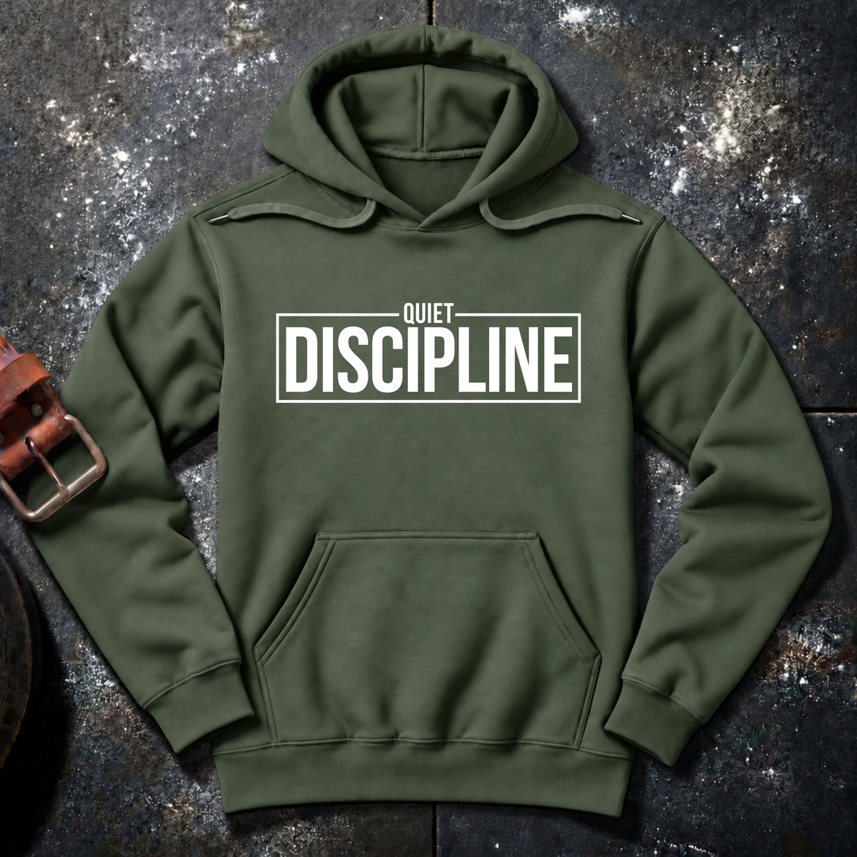 QUIET DISCIPLINE — Hoodie