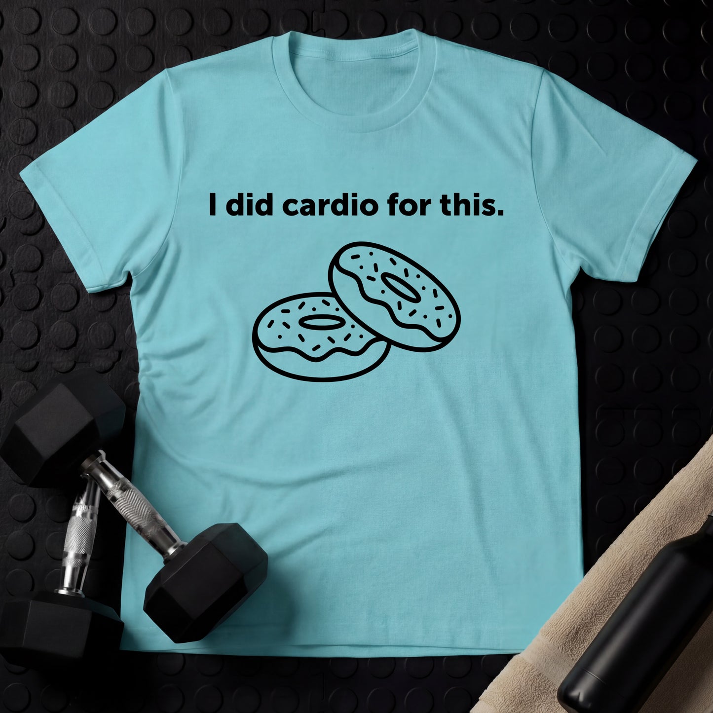 I did cardio for this - Gym Line Art T-Shirt