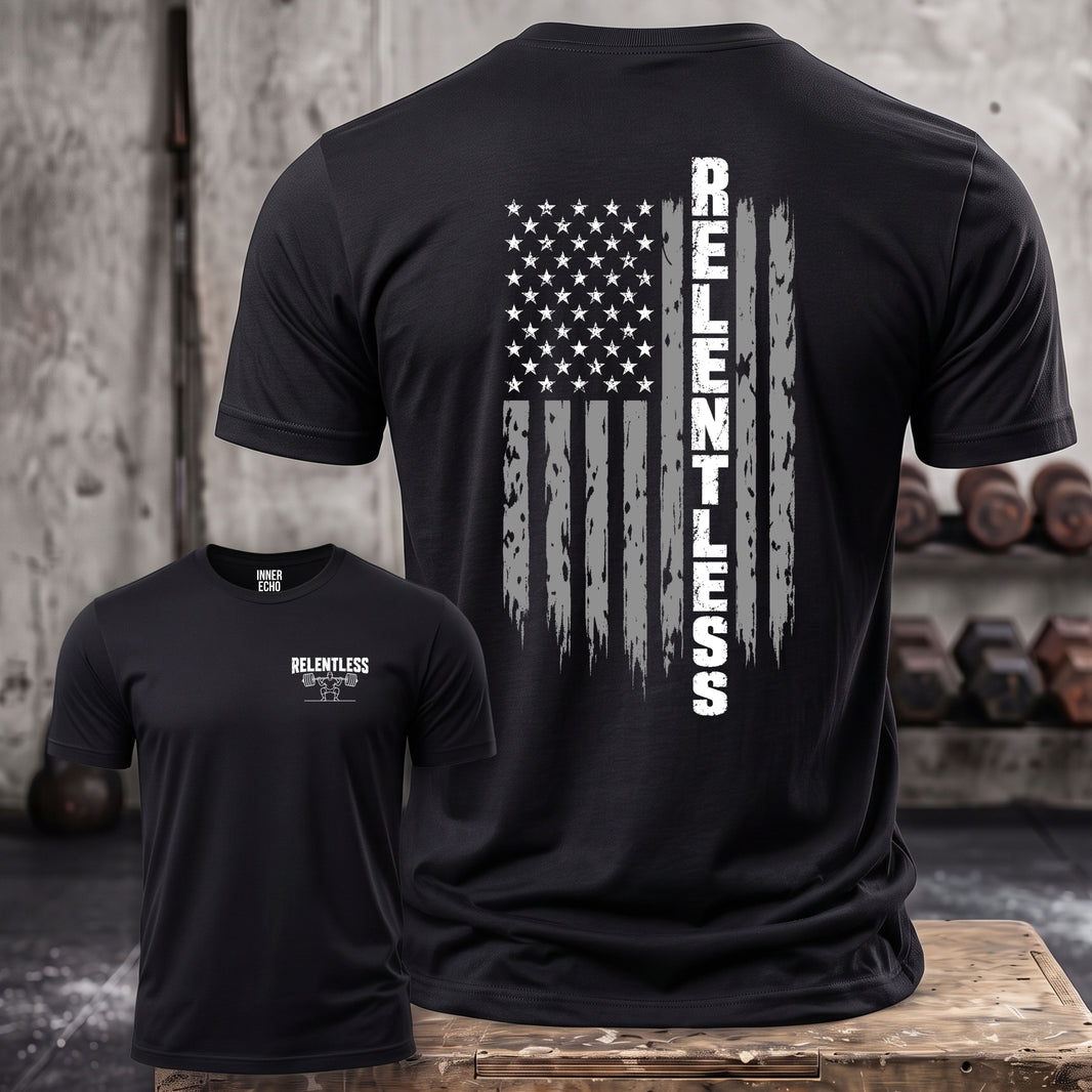 RELENTLESS FLAG — T-Shirt