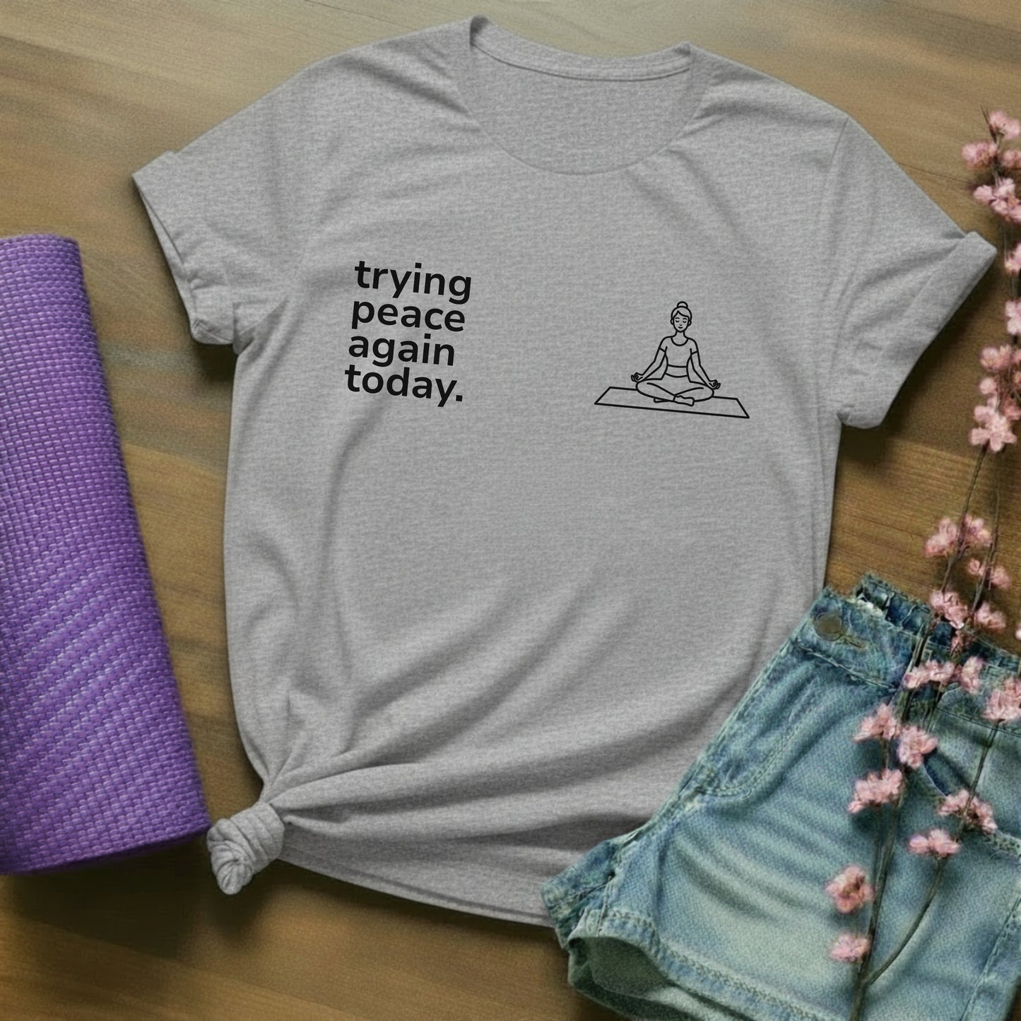 trying peace again today. - block - solo