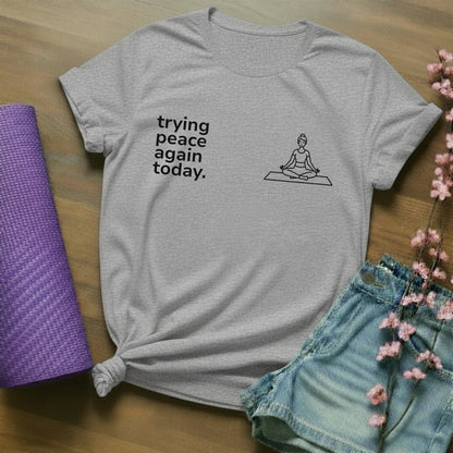 trying peace again today. - block - solo