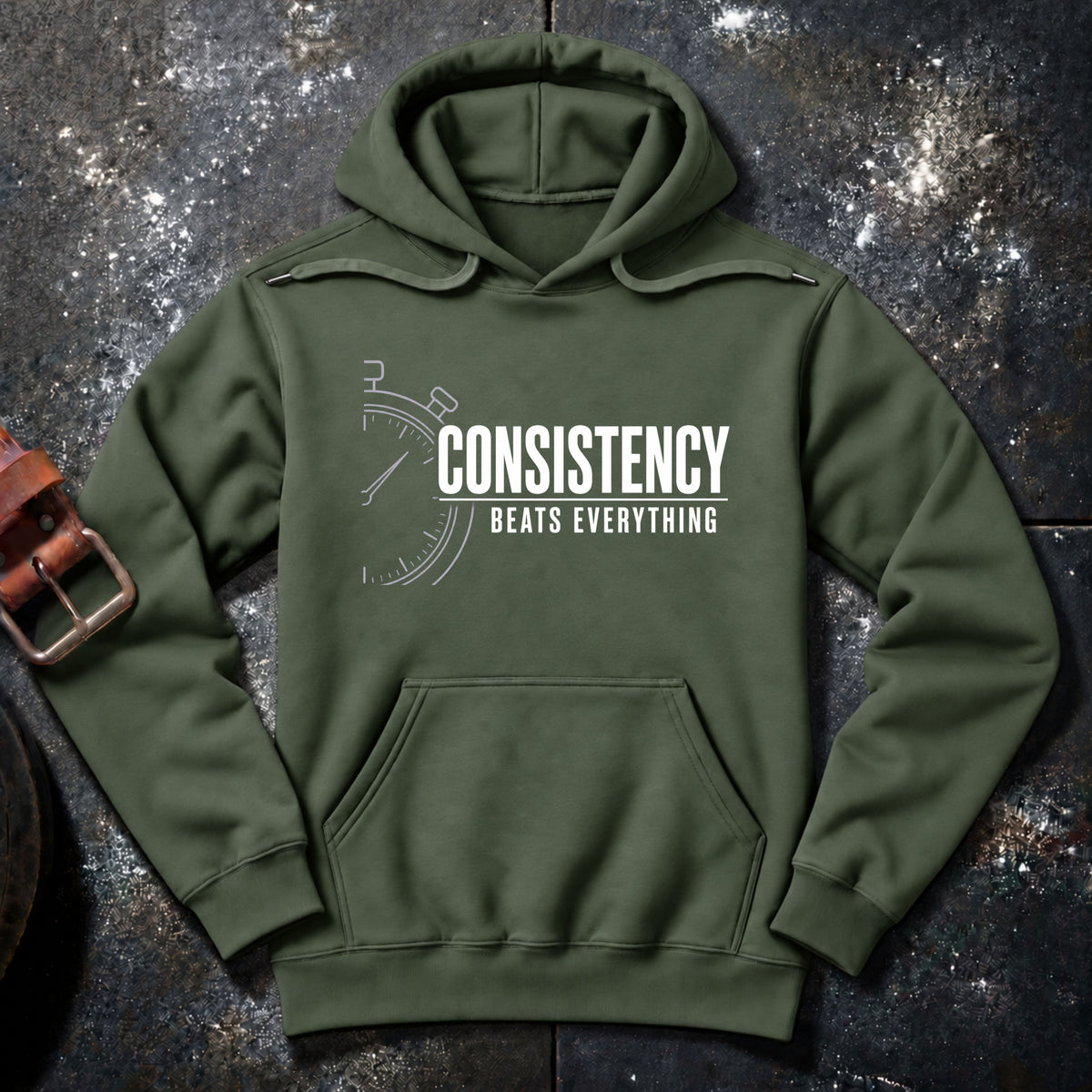 CONSISTENCY Stopwatch — Hoodie