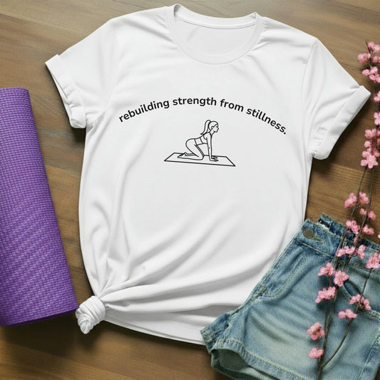 rebuilding strength from stillness. - arch