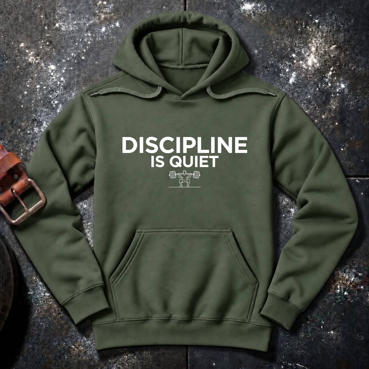 DISCIPLINE IS QUIET — Hoodie
