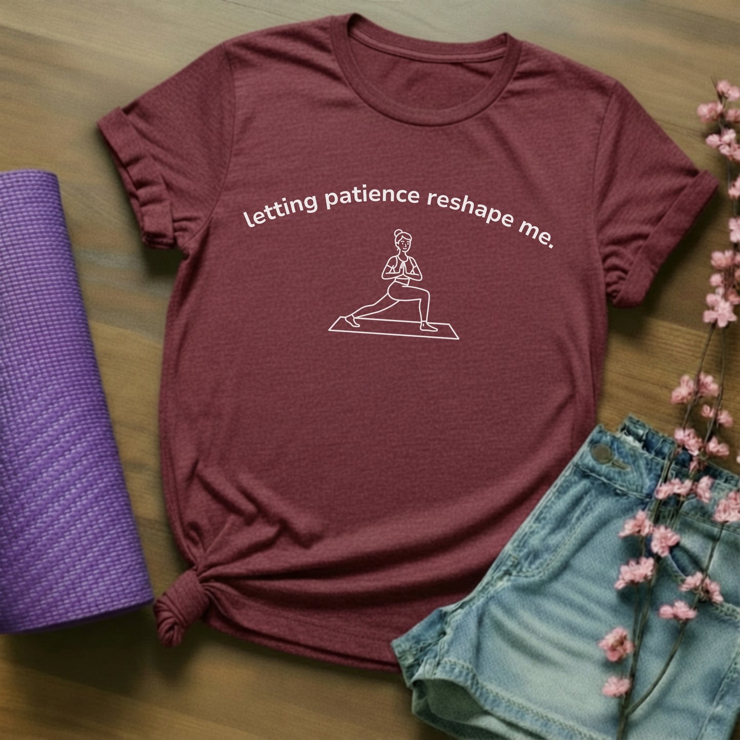 letting patience reshape me. - arch