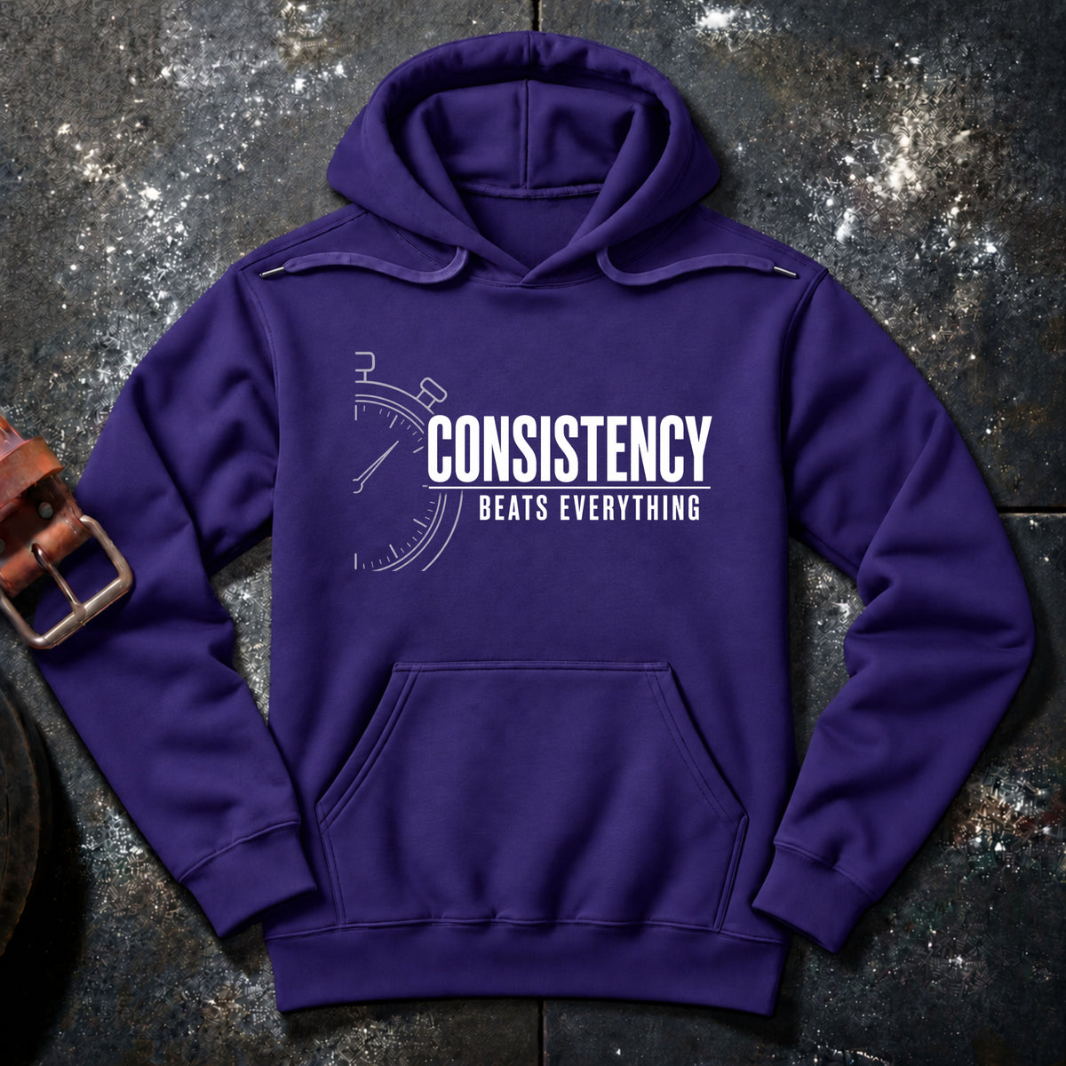 CONSISTENCY Stopwatch — Hoodie