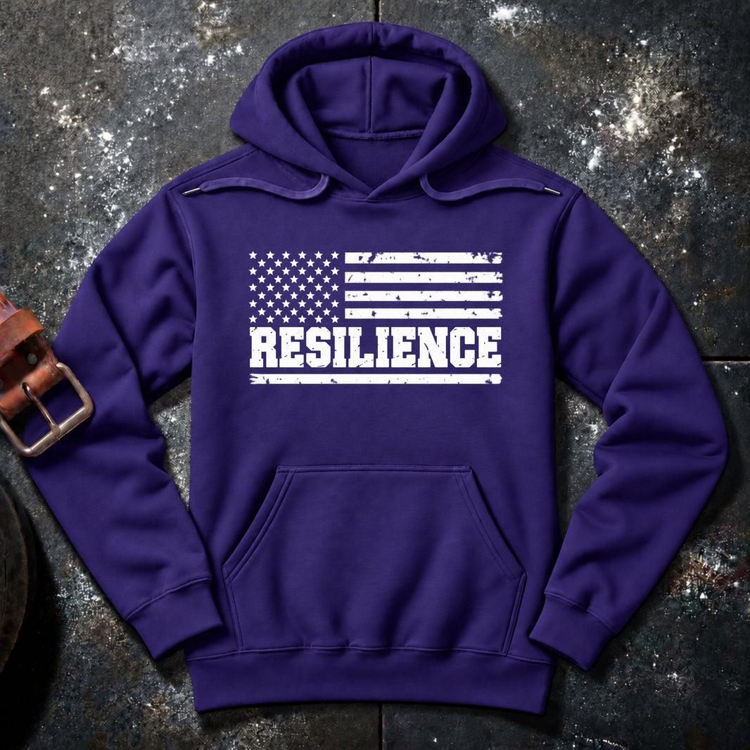 RESILIENCE FLAG — Hoodie