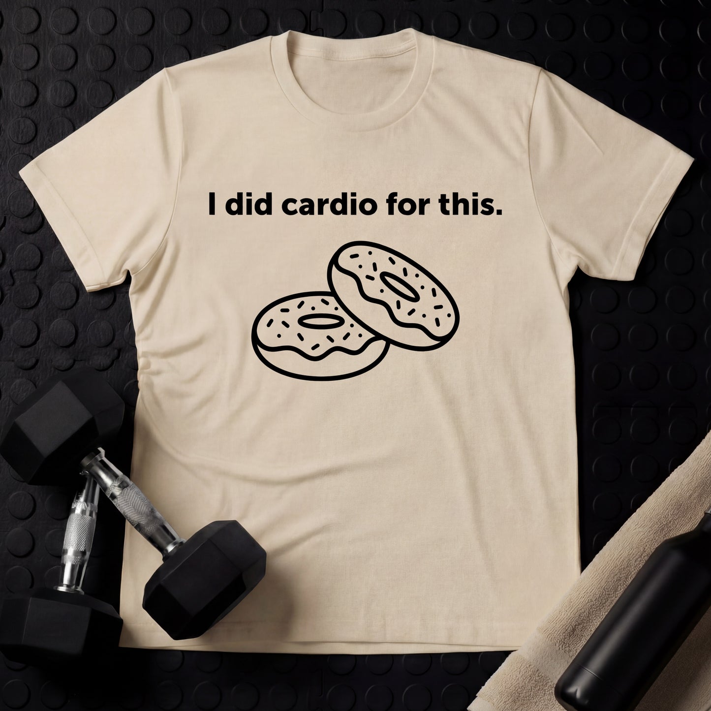 I did cardio for this - Gym Line Art T-Shirt