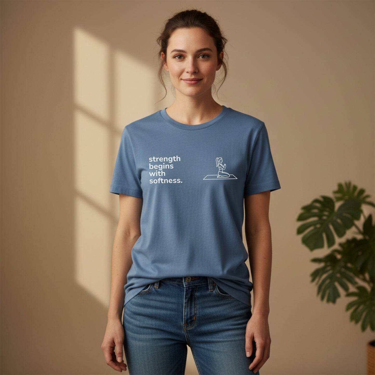 strength begins with softness. - block