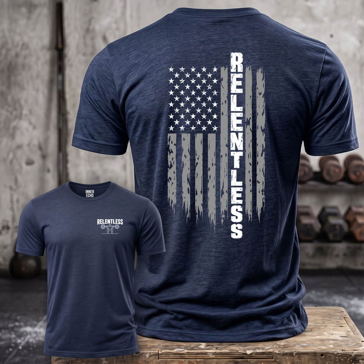 RELENTLESS FLAG — T-Shirt