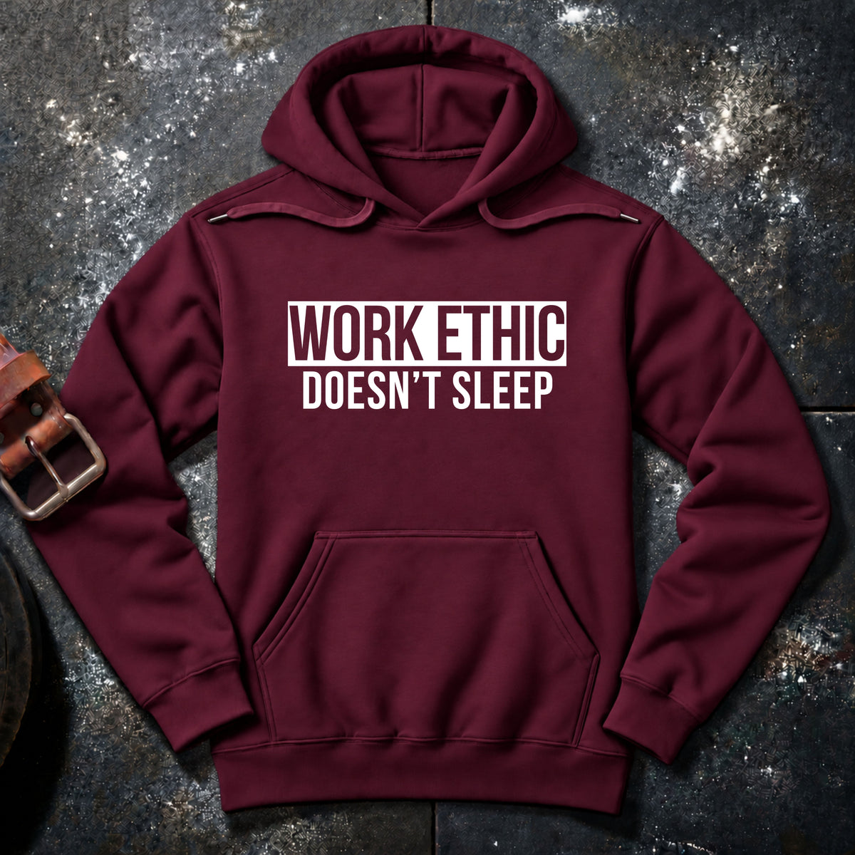 WORK ETHIC Stripe — Hoodie