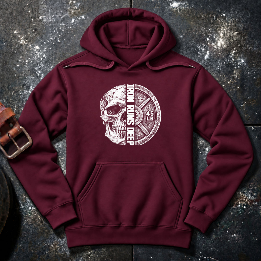 IRON RUNS DEEP — Hoodie