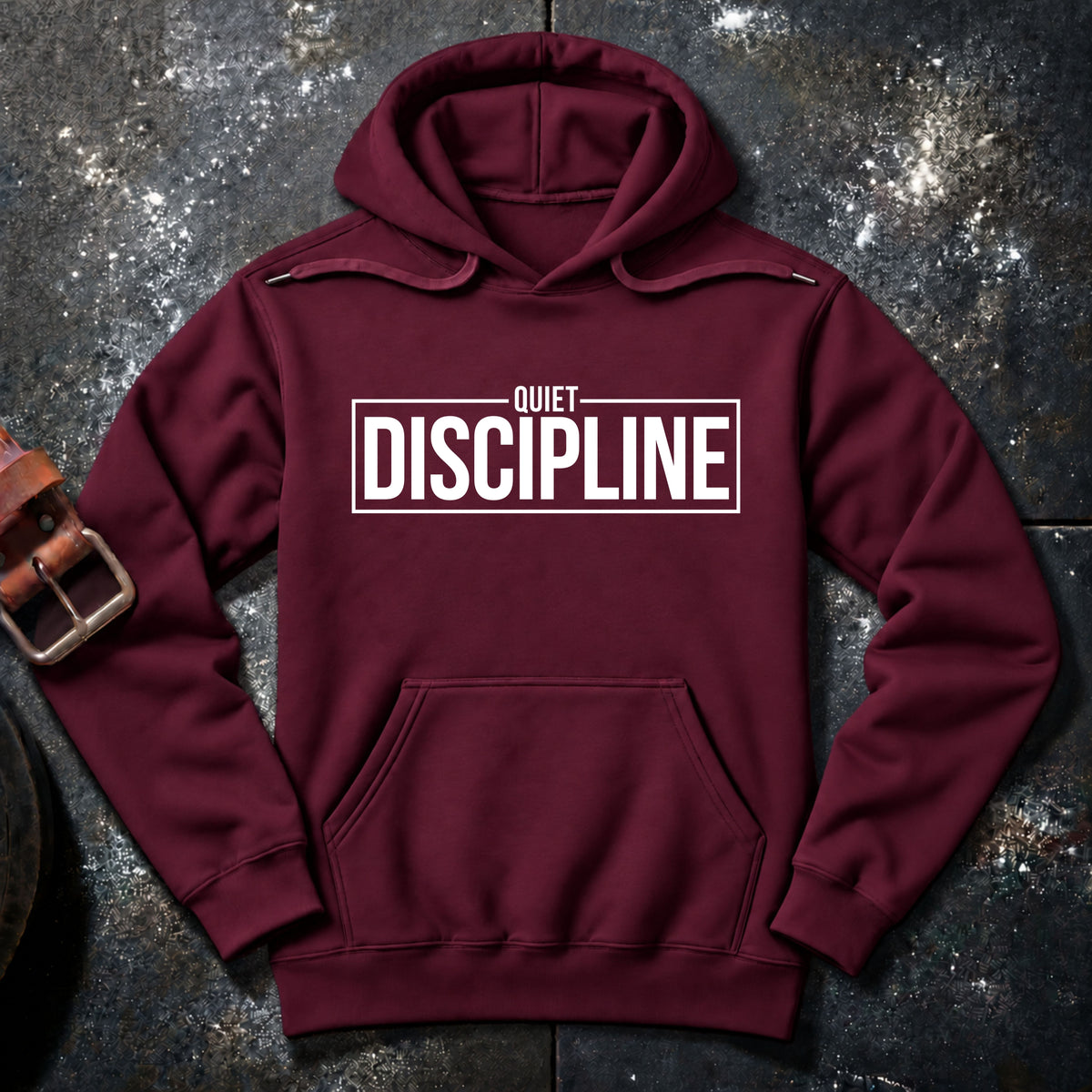 QUIET DISCIPLINE — Hoodie