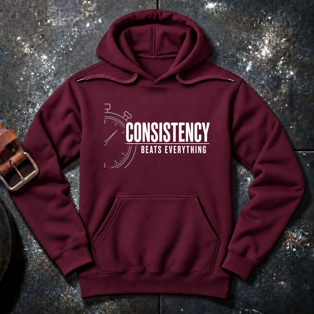 CONSISTENCY Stopwatch — Hoodie