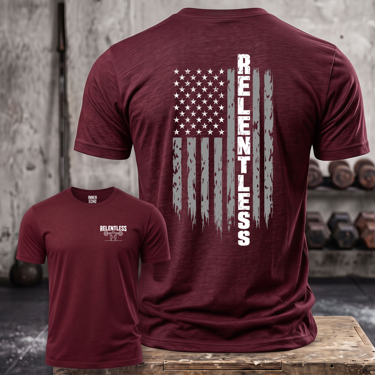RELENTLESS FLAG — T-Shirt