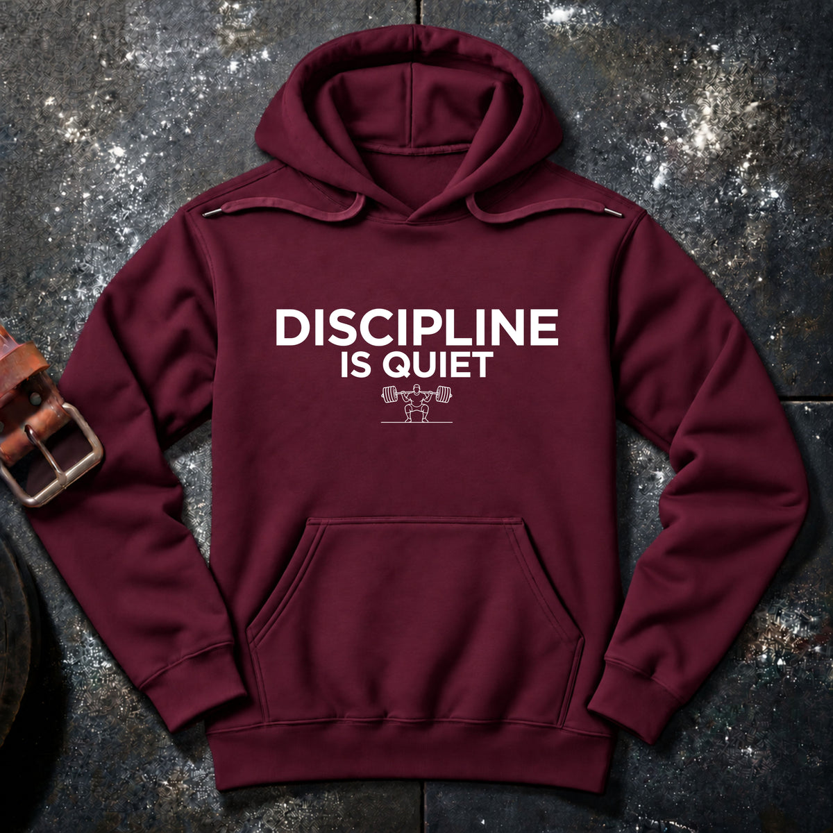 DISCIPLINE IS QUIET — Hoodie