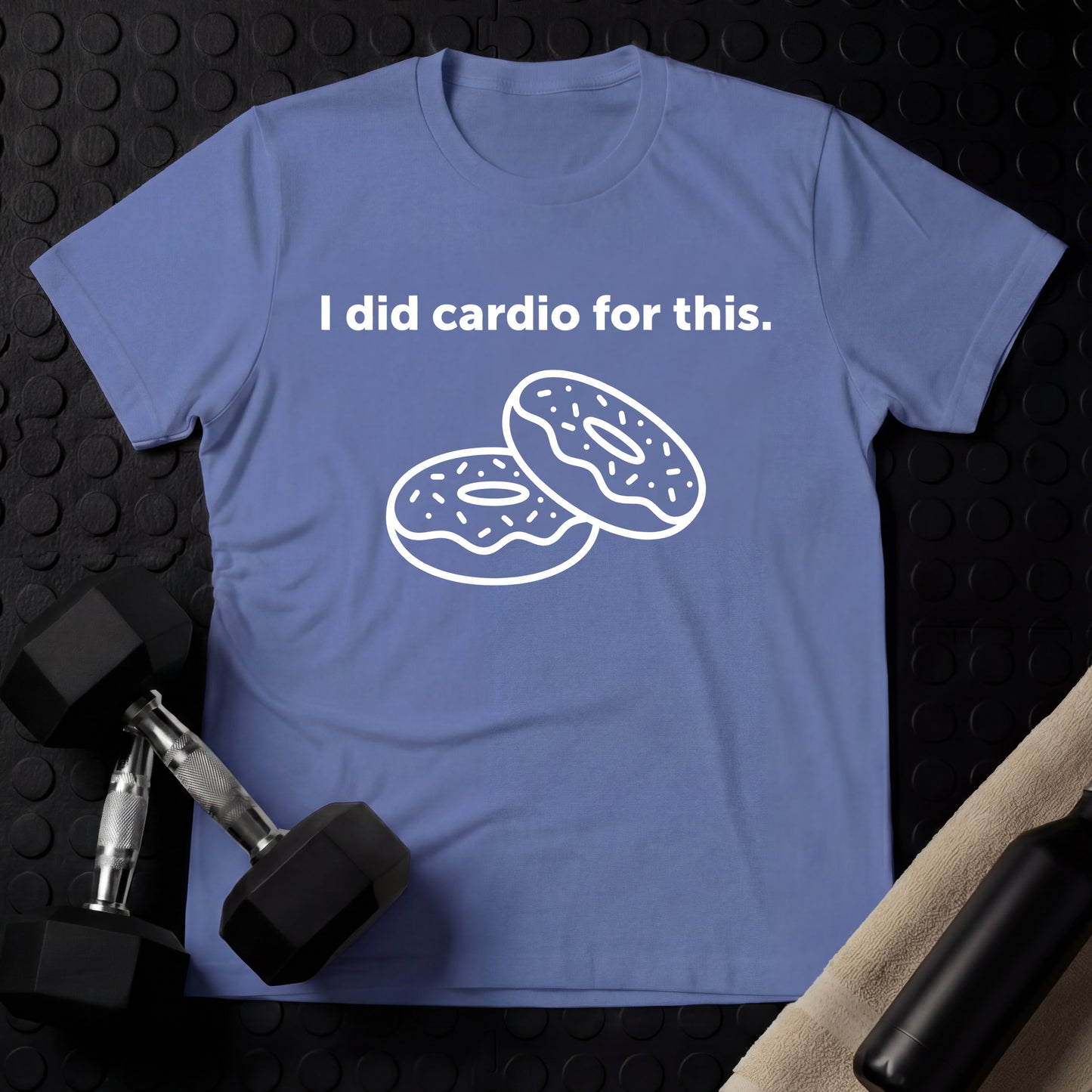 I did cardio for this - Gym Line Art T-Shirt