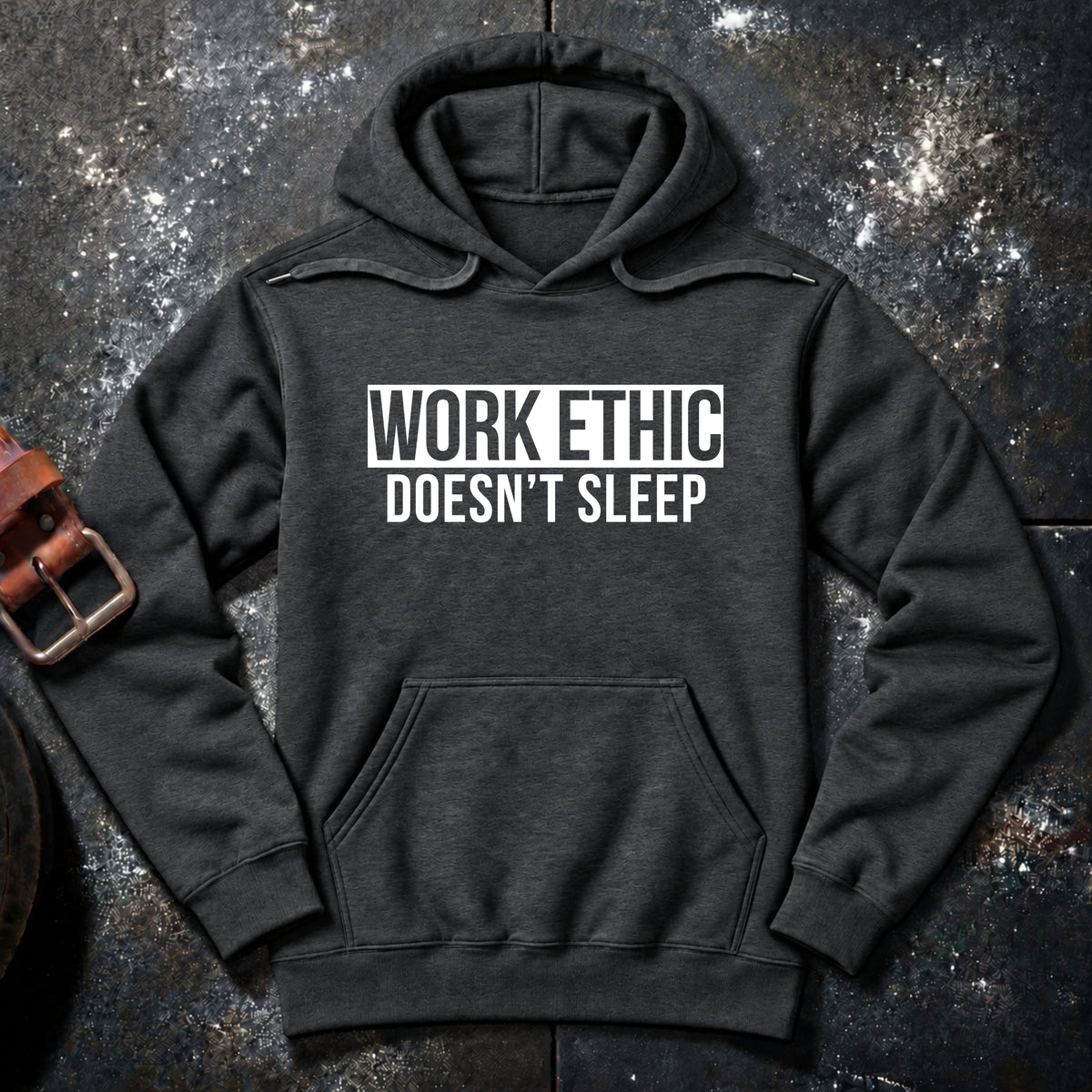 WORK ETHIC Stripe — Hoodie