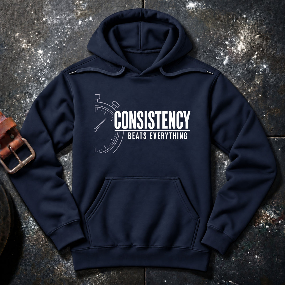 CONSISTENCY Stopwatch — Hoodie